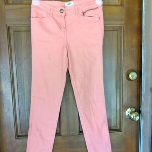 Cato peach jeggings size 14 with Pokemon Eevee t shirt size 14/16 girls